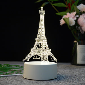 3D LED Table Night Light Lamp