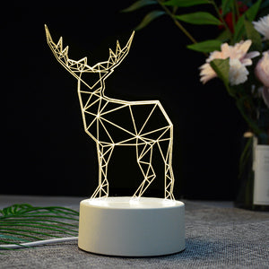 3D LED Table Night Light Lamp