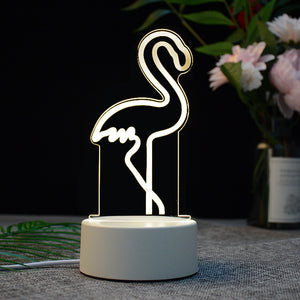 3D LED Table Night Light Lamp