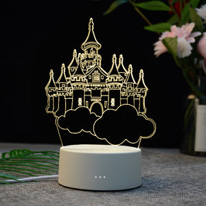 3D LED Table Night Light Lamp