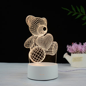 3D LED Table Night Light Lamp