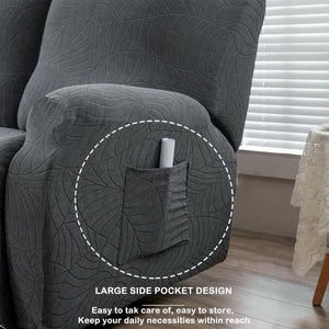 Recliner Sofa Cover Leaves For 1/2/3 Seats