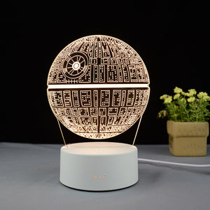 3D LED Table Night Light Lamp