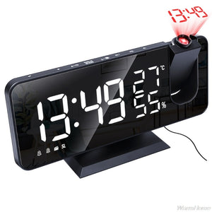 FM Radio LED Digital Smart Alarm Clock